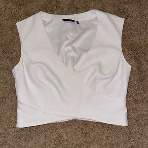 Marciano Deep V Crop Top